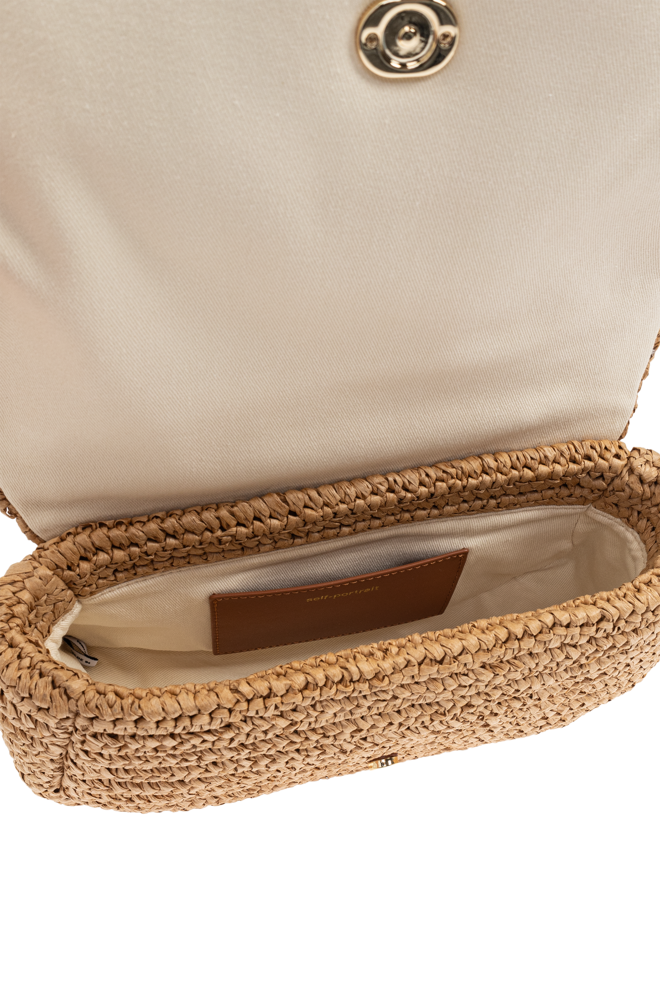 SELF-PORTRAIT Woman Crossbody bags Beige PF25310BR BROWN